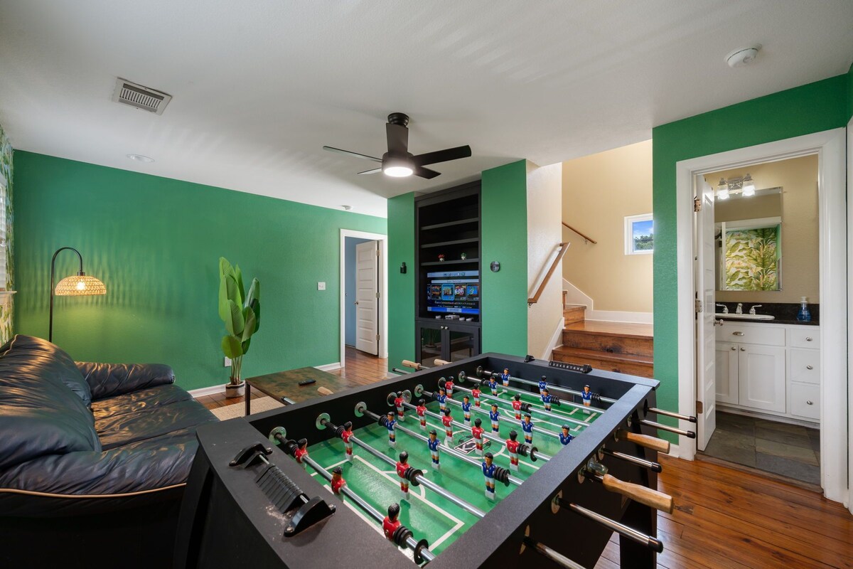 Photo 16 of ATX Oasis! 3-Story Home w/ Heated Pool, Spa & Outdoor Fun - Close to downtown
