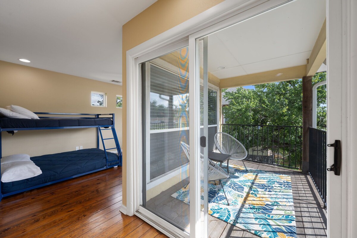 Photo 22 of ATX Oasis! 3-Story Home w/ Heated Pool, Spa & Outdoor Fun - Close to downtown