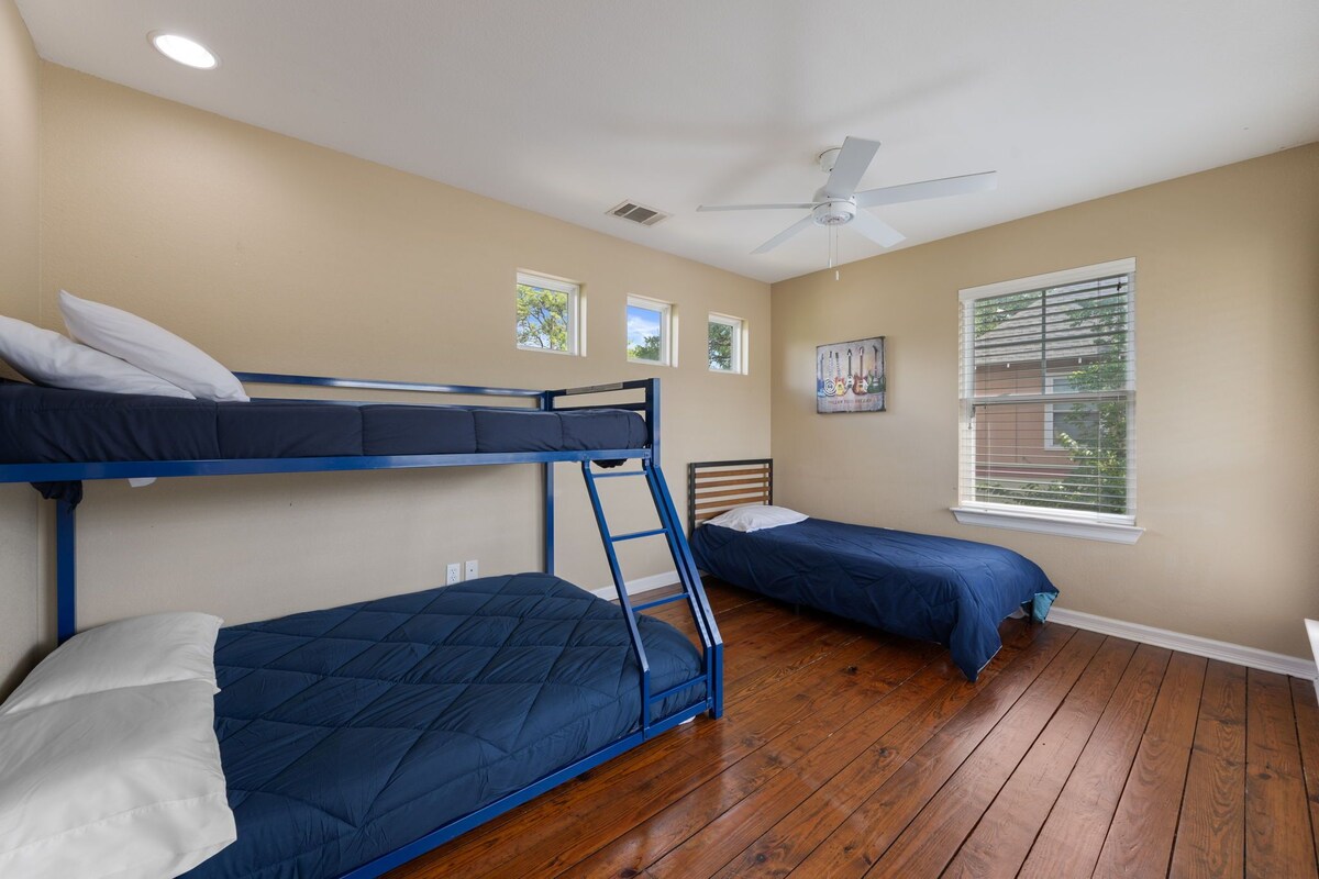 Photo 21 of ATX Oasis! 3-Story Home w/ Heated Pool, Spa & Outdoor Fun - Close to downtown