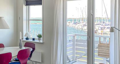 Schöne Wohnung in Rudkøbing mit Meerblick
