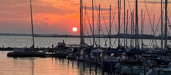 Lovely apartment in Rudkøbing with house sea view