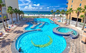 Indoor pool, a heated pool