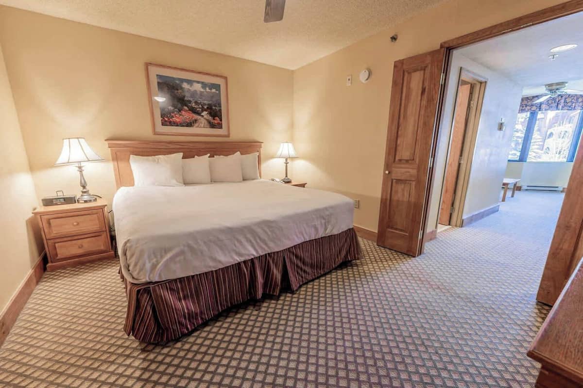 Down comforters, iron/ironing board, free WiFi