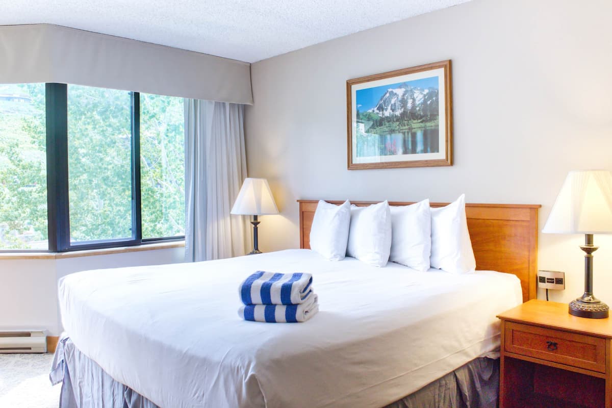 Studio Signature, plusieurs lits | Couette en duvet d'oie, fer et planche à repasser, Wi-Fi gratuit