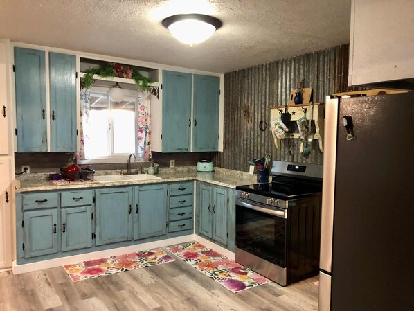 Microwave, oven, stovetop