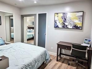 1 bedroom, iron/ironing board, free WiFi, bed sheets