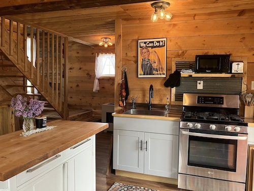 The Forge Cabin, A Charming and Spacious renovated cabin.  Everyone loves it!