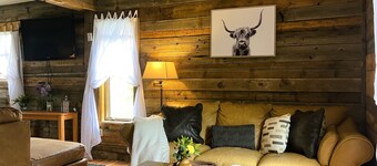 Charming and Spacious, this three level cabin is near Red Feather Lakes Colorado