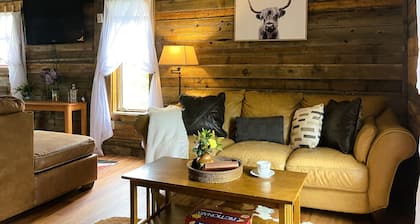 Charming and Spacious, this three level cabin is near Red Feather Lakes Colorado