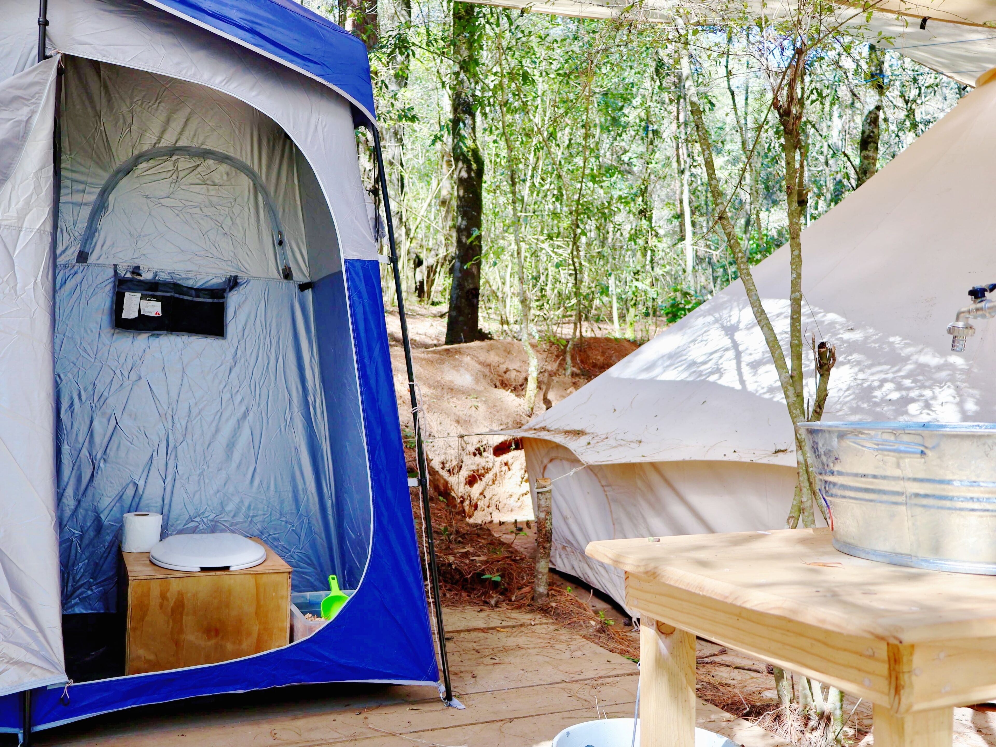 Overnatningsstedets område