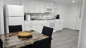 Microwave, oven, stovetop