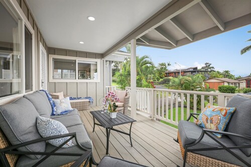 Stunning 3-bedroom 2-bath home in Kailua Kona with AC sleeps 8