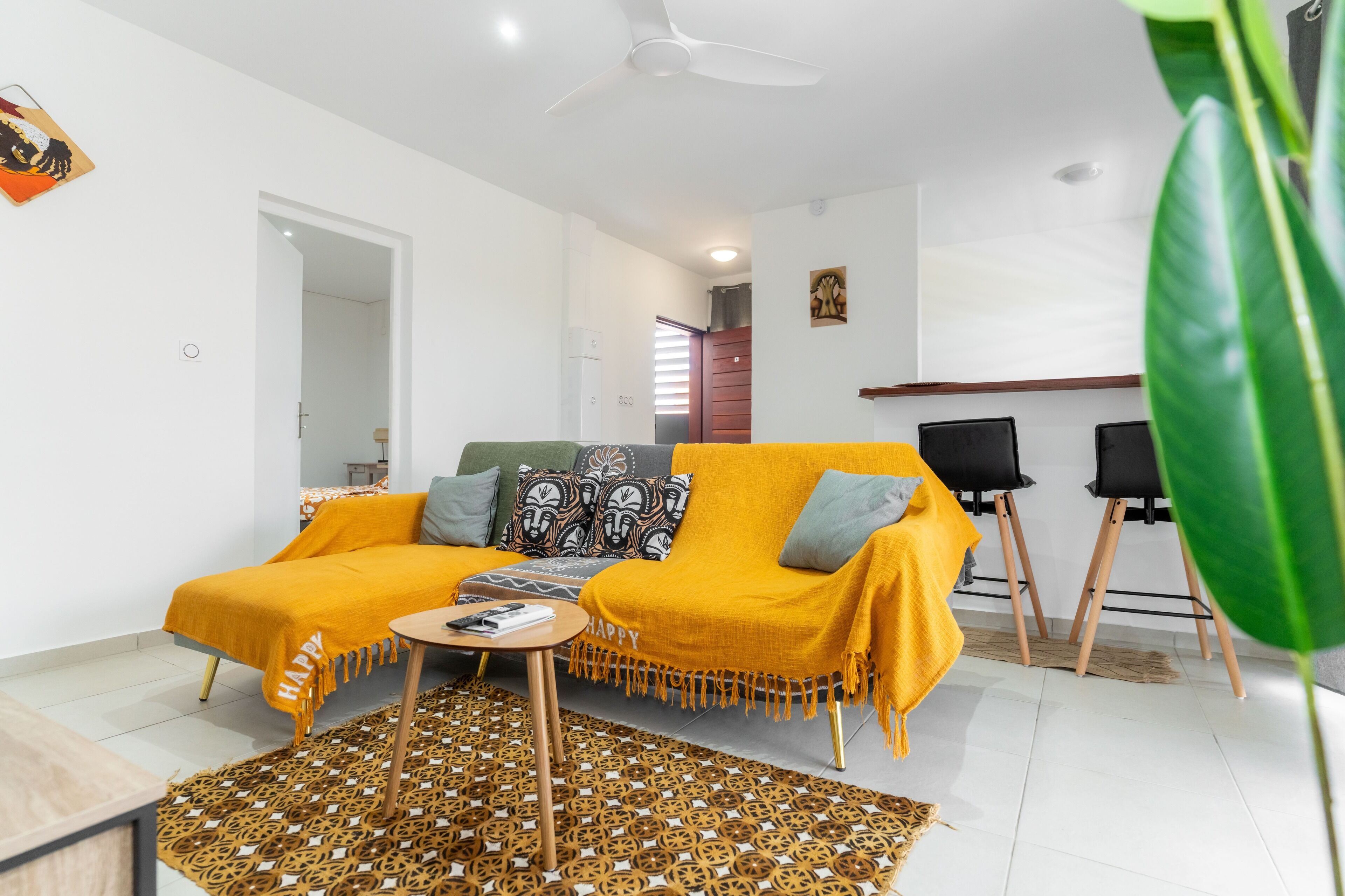 Deluxe-Apartment, Stadtblick | Wohnbereich