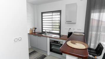 Appartement Deluxe, vue ville | Cuisine privée