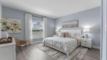 4 bedrooms, internet, bed sheets