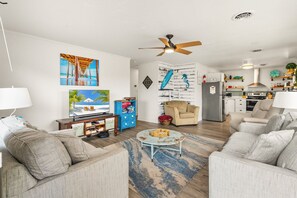Smart TV, video games - Dog-Friendly OBX Escape w/ Pool & Hot Tub (Nags Head)