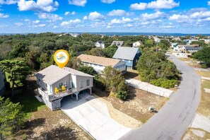Exterior - Dog-Friendly OBX Escape w/ Pool & Hot Tub (Nags Head)