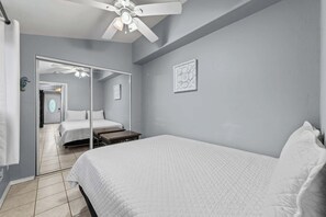 2 quartos, Wi-Fi de cortesia, roupa de cama
