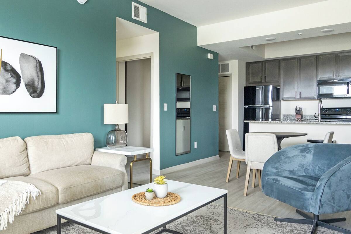 Apartment, 2 Bedrooms (QueenBed) | Living area