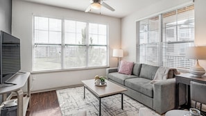 Apartment, 1 Bedroom | Living area
