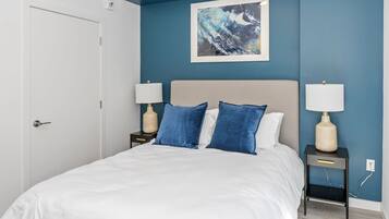 Apartment, 2 Bedrooms (QueenBed) | Individually decorated, individually furnished, iron/ironing board