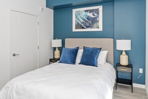 Apartment, 2 Bedrooms (QueenBed) | Individually decorated, individually furnished, iron/ironing board