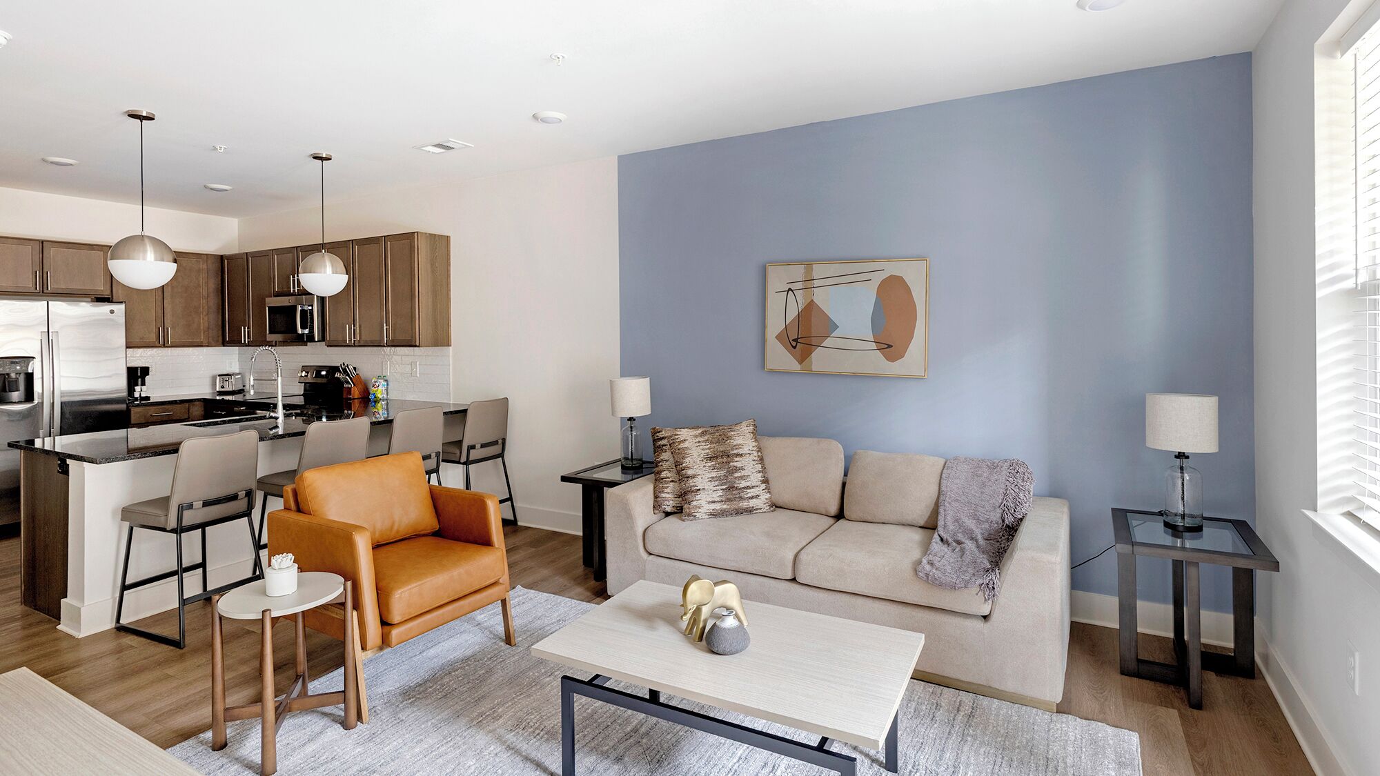 Appartement, 1 chambre | Coin séjour