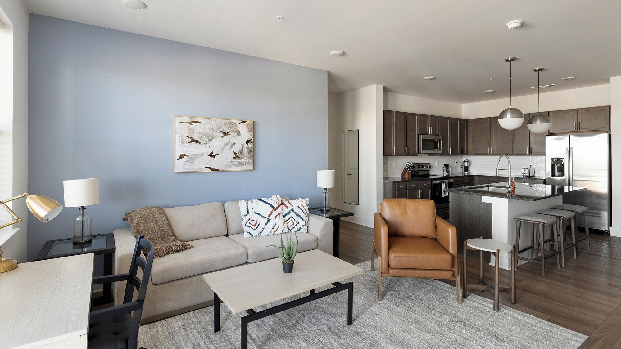 Appartement, 2 chambres (QueenBed) | Coin séjour