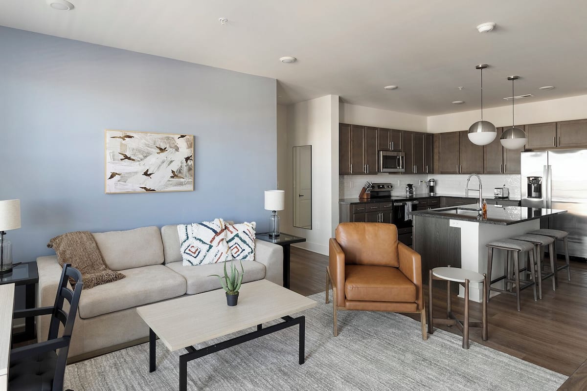 Appartement, 2 chambres (QueenBed) | Coin séjour