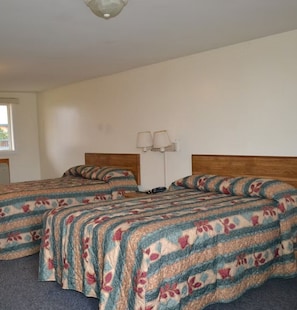 Basic Room, 2 Double Beds, Non Smoking