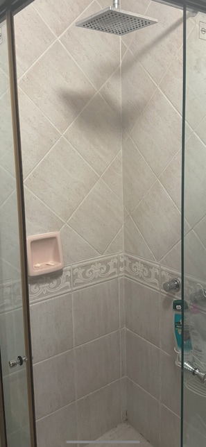 Secador de pelo, toallas, papel higiénico