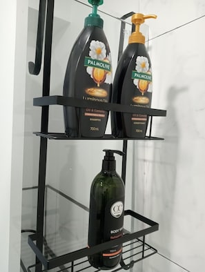 Studio, Private Bathroom, Courtyard View | Bathroom | Shower, hair dryer, towels, soap