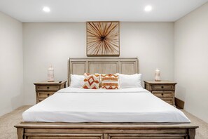 4 dormitorios, tabla de planchar con plancha, wifi gratis y ropa de cama