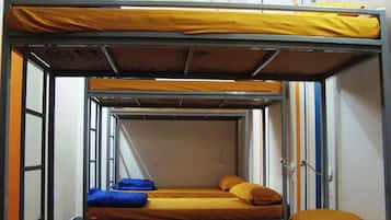 Free WiFi, bed sheets
