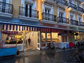 Stadsuitzicht vanuit accommodatie