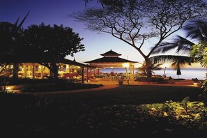 Vue sur la campagne depuis l’hébergement