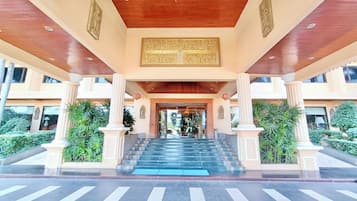 Entrada de la propiedad