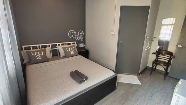 Chambre Double, balcon
