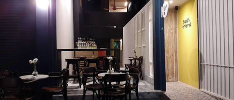 Voorkant van accommodatie