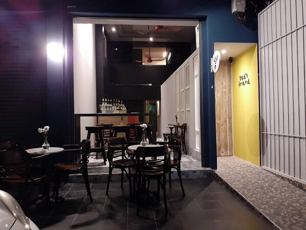 Façade de l’hébergement