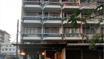 Fachada de la propiedad