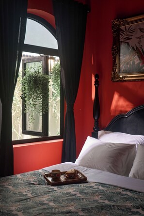 Luxury Double Room, Pool View | View from room