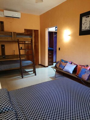 Blackout curtains, soundproofing, iron/ironing board, free WiFi