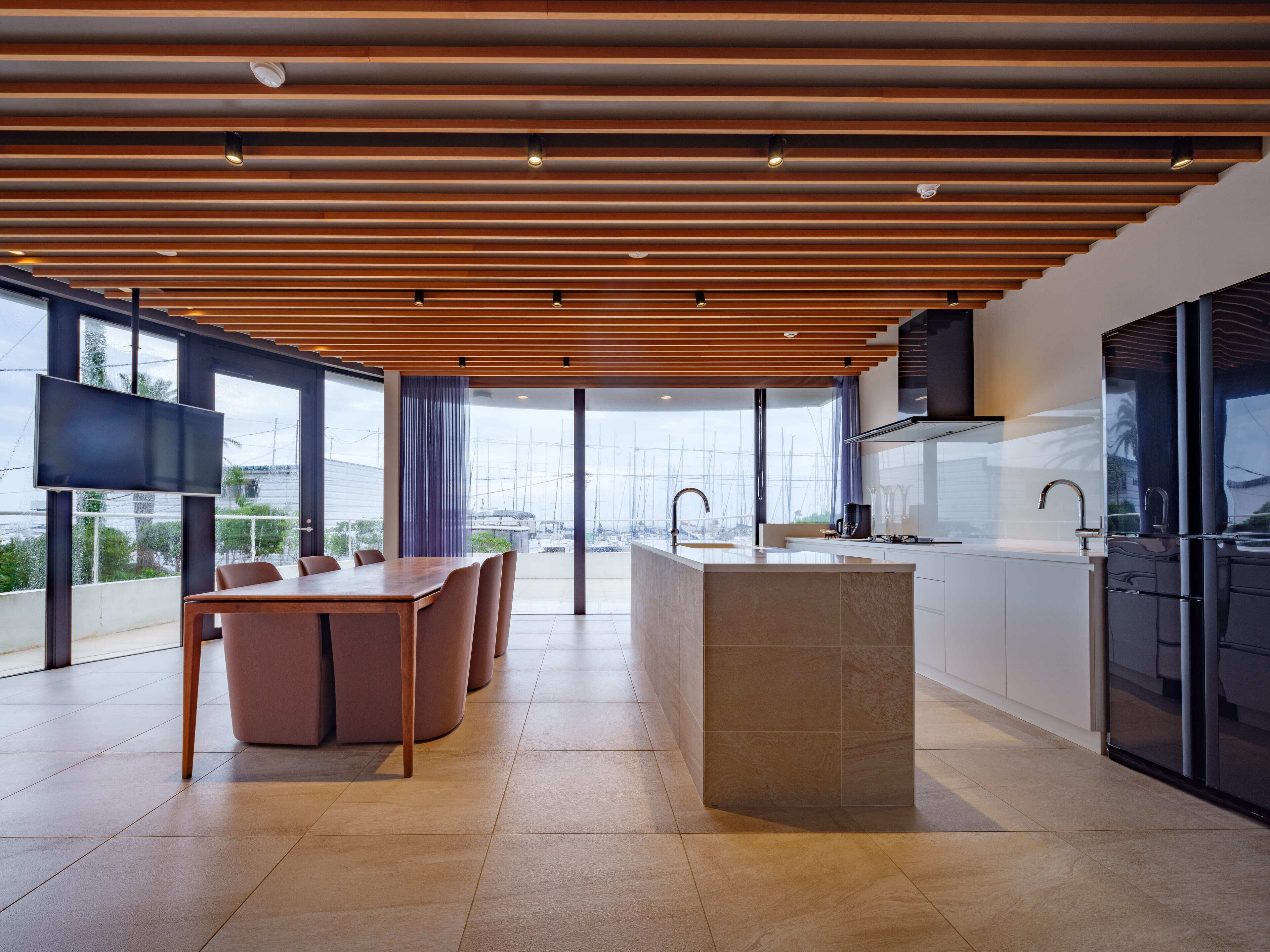 Villa, Balcony, Sea View | Living area