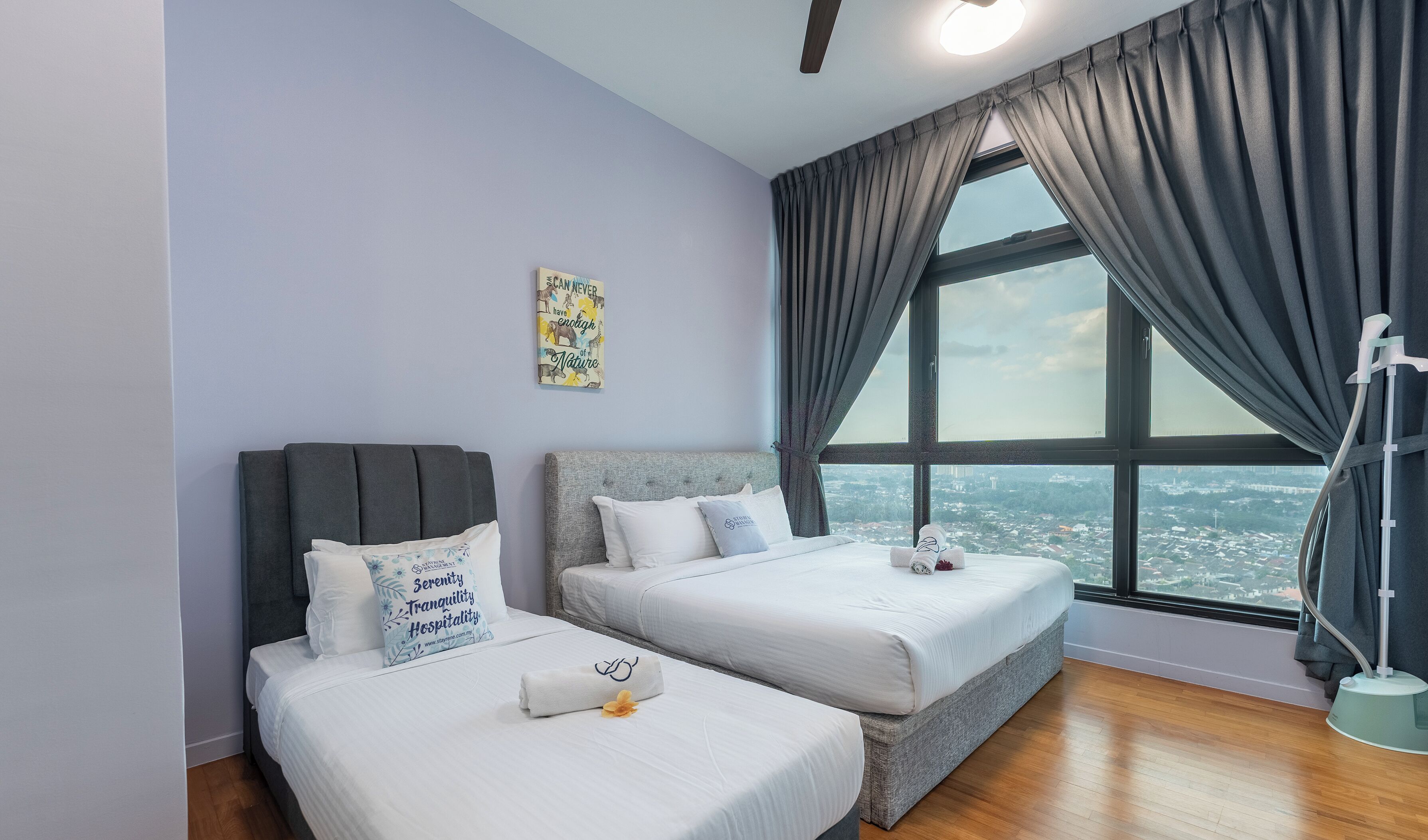 Comfort-Apartment, Nichtraucher, Stadtblick | Bügeleisen/Bügelbrett, kostenloses WLAN