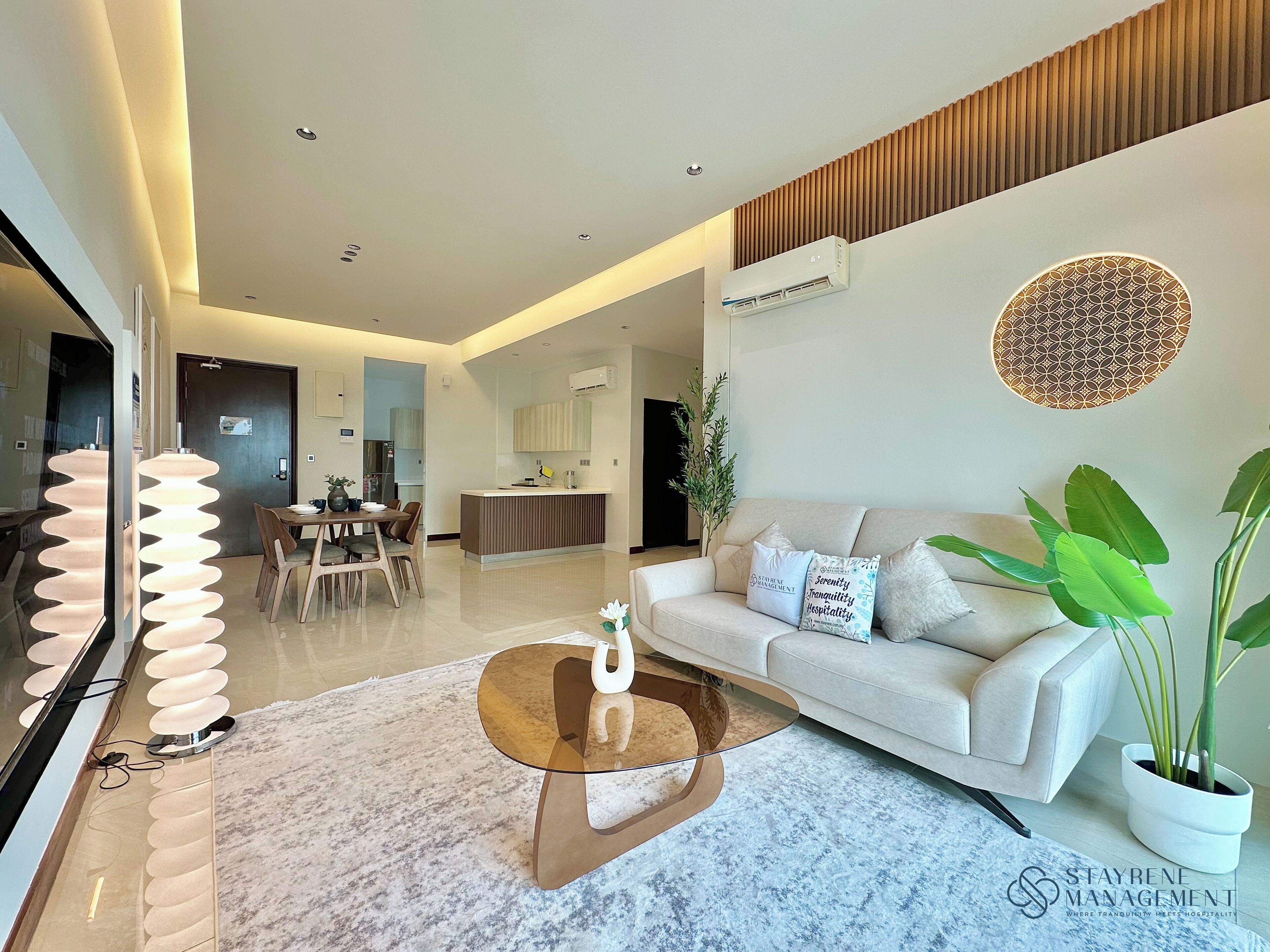 TV layar datar