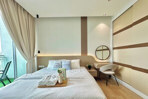 Design-Apartment, 3 Schlafzimmer, Nichtraucher, Stadtblick