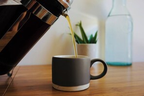 Kaffee und/oder Kaffeemaschine