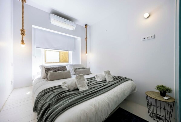 1 Schlafzimmer, Bügeleisen/Bügelbrett, WLAN