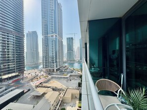 Uitzicht vanaf balkon